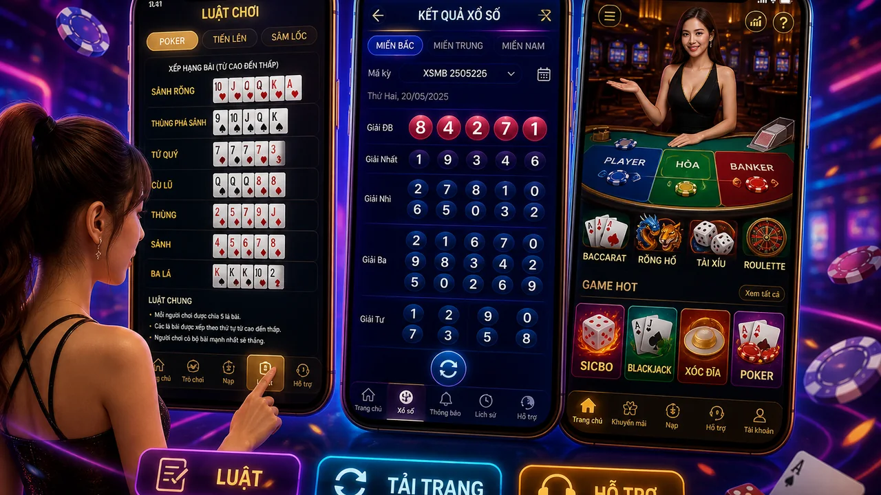 Đọc luật, xem kết quả và xử lý lỗi mobile: FAQ OKVIP cho người chơi bận rộn