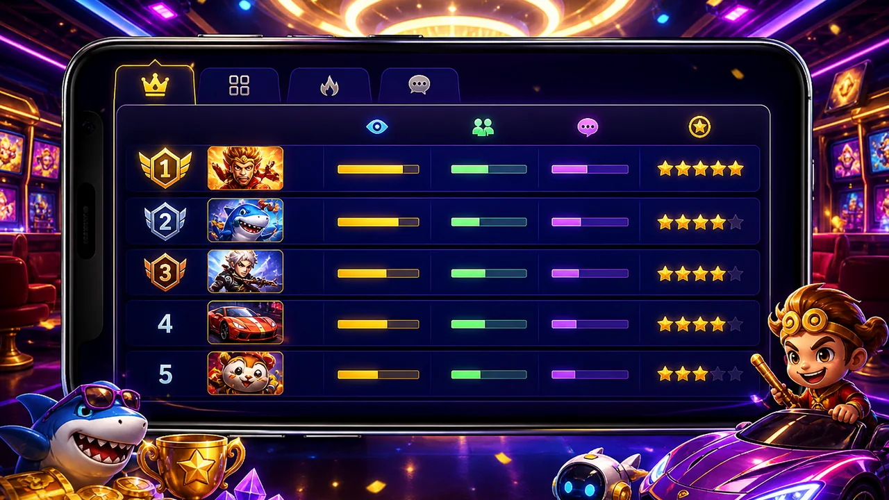 Khám phá game mobile đang được chú ý: bảng xếp hạng game OKVIP phổ biến trên mobile