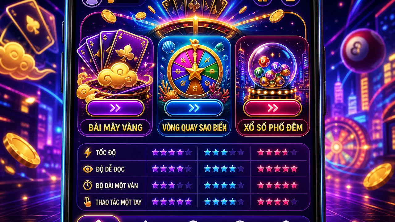 Chơi nhanh hay đọc luật kỹ? Cách chọn game OKVIP phù hợp cho điện thoại